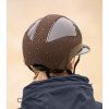 SWING H24 Lady Spark jazdecká prilba – brown glossy/glitter