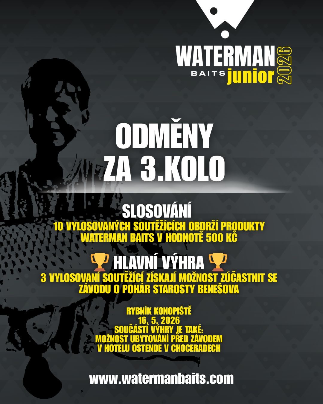 3. kolo - Rybářská výprava očima juniora 6. 4. 2026 - 26. 4. 2026