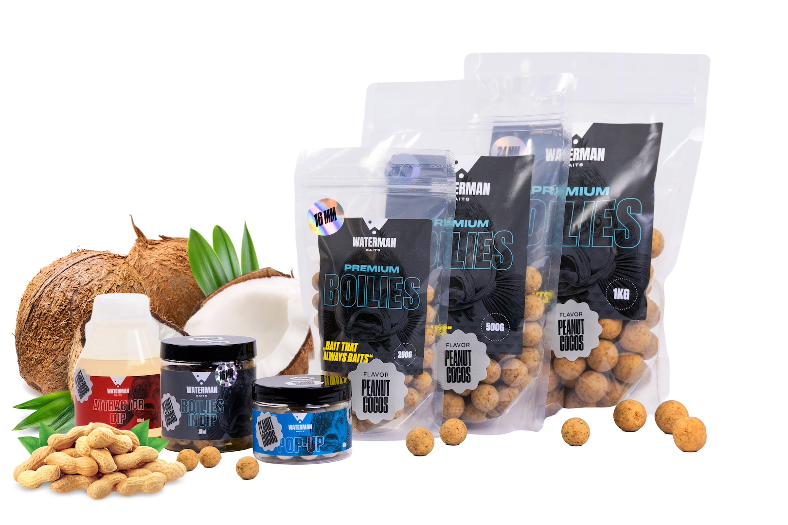 Naše produktová řada PEANUT COCOS