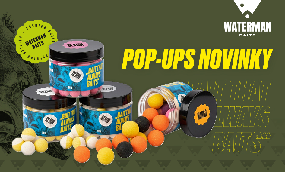 Waterman baits novinky 2026 pop up