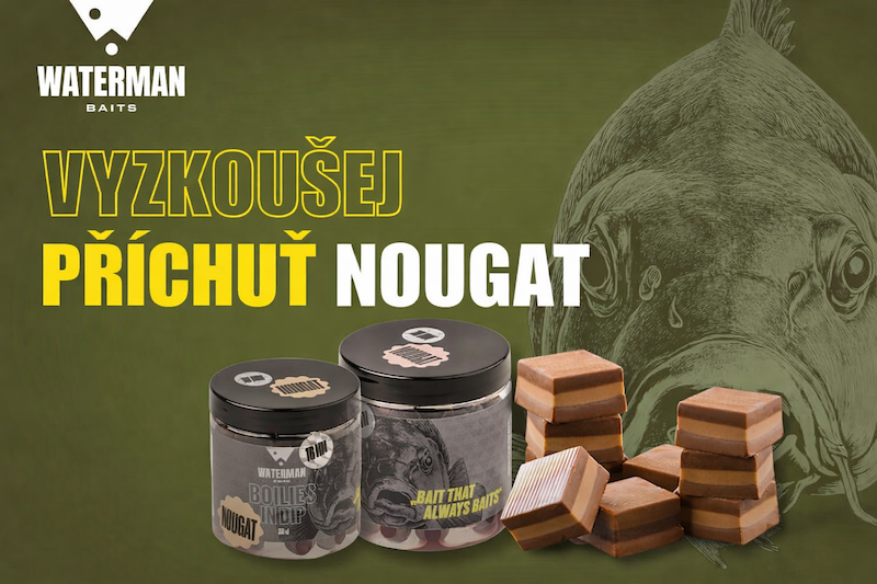 Boilies s příchutí Nugát – kaprařská nástraha