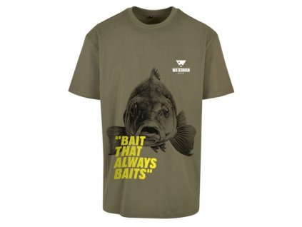 Tričko Waterman Baits s kaprem – rybářské oblečení
