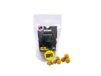 Boilies SCOPEX PREMIUM 250 g Waterman Baits – balení