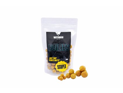 Kaprařské boilies Scopex Ekonomy 500g Waterman Baits