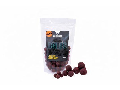 Boilies Economy SQUID 250g Waterman Baits – balení