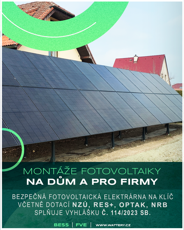 Montáže FVE
