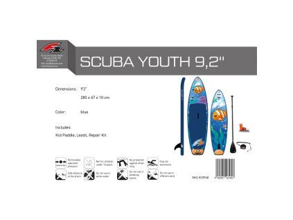 paddleboard F2 Scuba Youth 9'2''