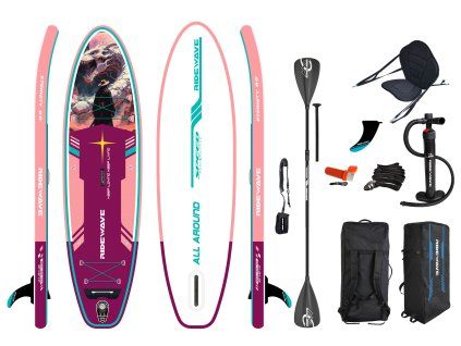 paddleboard RIDEWAVE Blazebrand 9'6'' Combo