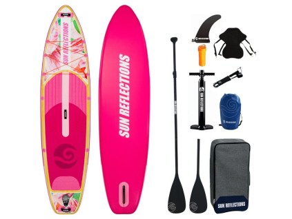 SUN REFLECTIONS XXL 11’6’’ (350 cm) Combo SOFT BLUS - dámský paddleboard