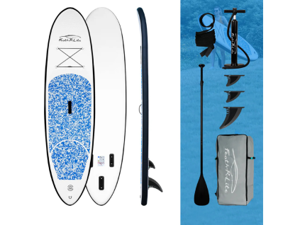 FunWater Camouflage Deep Blue 10’0’’ (305 cm) paddleboard rozbalený