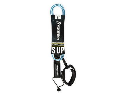 leash AQUADESIGN SUP Straight 9' modrý