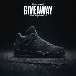 Soutěž o Air Jordan 4 “Black Cat” 🐈‍⬛🖤 Pro zapojení splň tyto 3 jednoduché podmínky.👇🏻 1. Sleduj nás @waytoosell a...