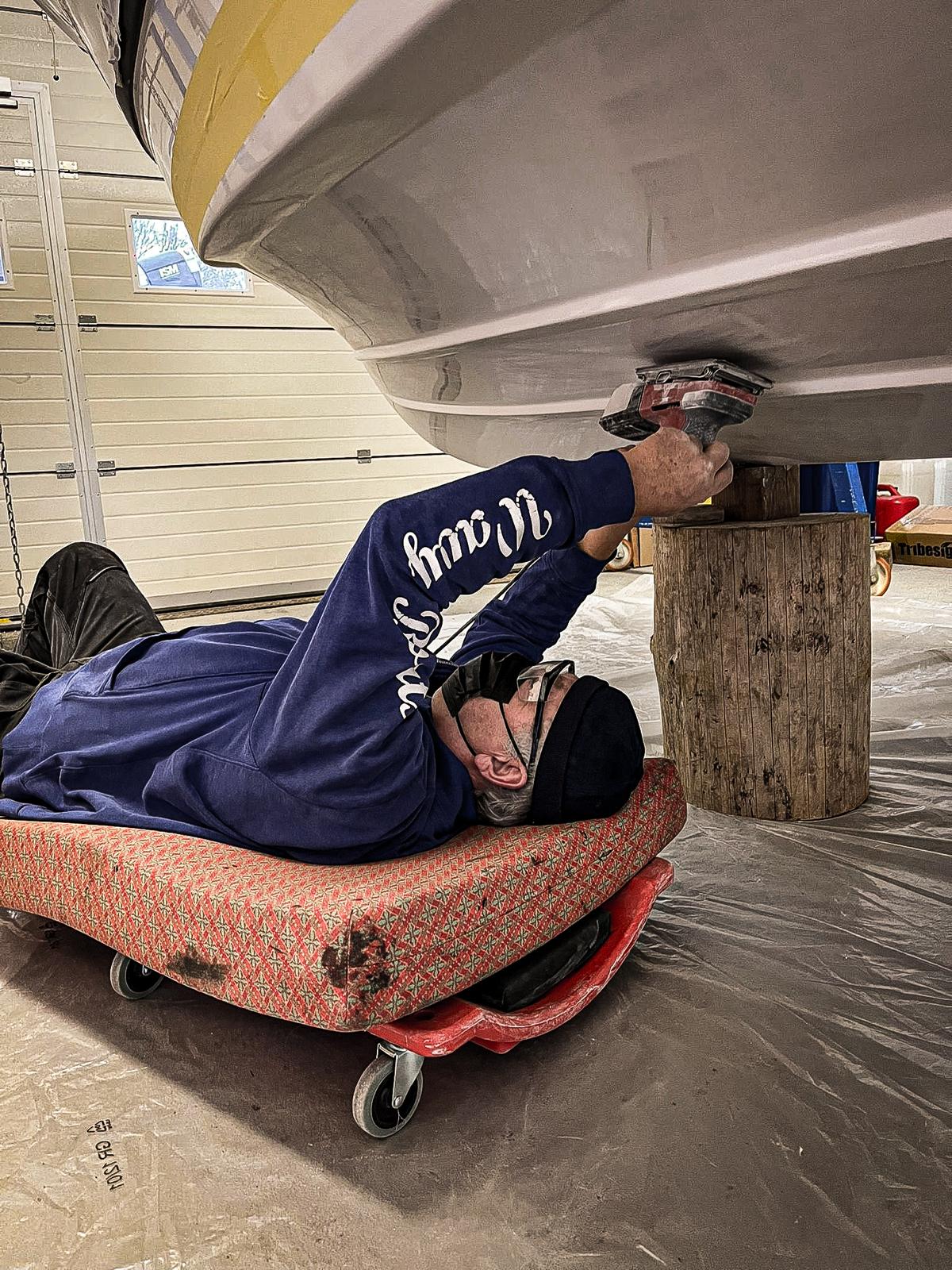 Antivegetační nátěr - Antifouling