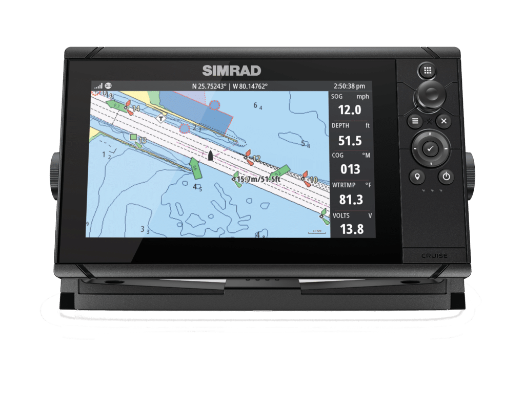 NEJDOSTUPNĚJŠÍ MAPOVÉ PLOTRY / Simrad Cruise