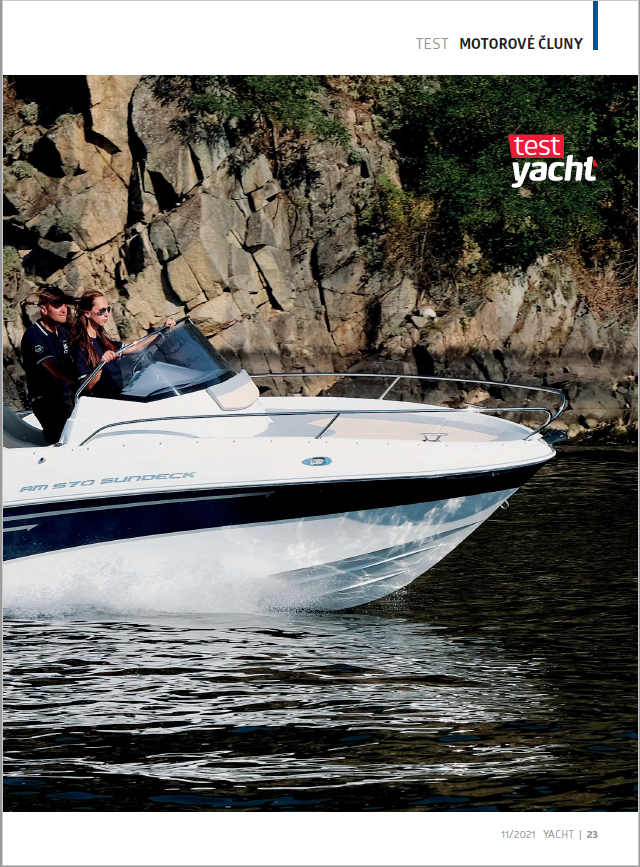 AM 570 Sundeck - Člun pro celou rodinu