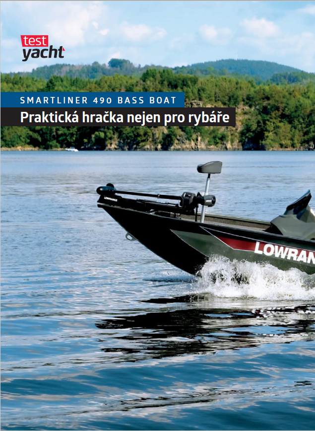 Smartliner 490 Bass Boat - Praktická hračka nejen pro rybáře