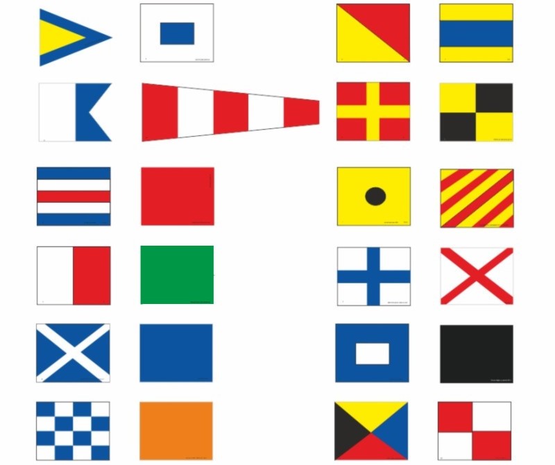 Námořní vlajková abeceda