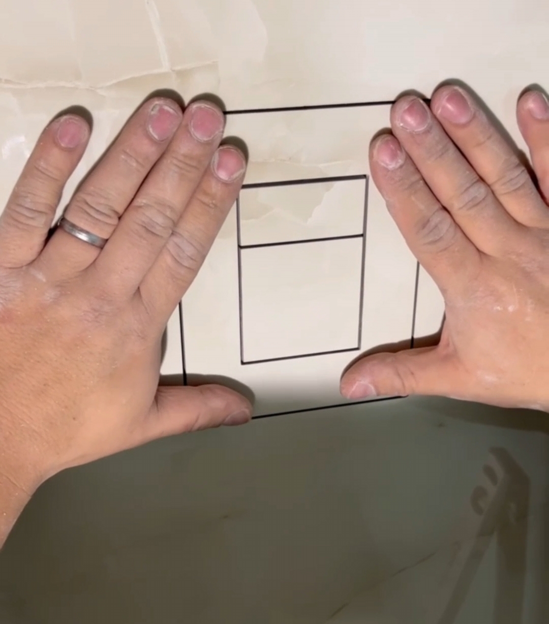 How the Installation of a Concealed GROHE Flush Button Works