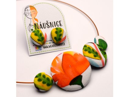 Náhrdelník + náušnice