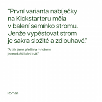  Dřevěná nabíječka