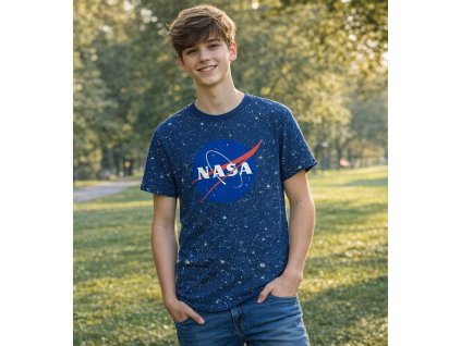 Chlapecké tričko NASA krátký rukáv