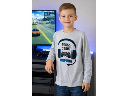 Chlapecké tričko PLAYSTATION dlouhý rukáv