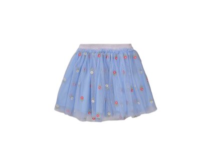 Sukně dívčí vrstvená, Minoti, Chain 5, modrá (Varianta 80/86)