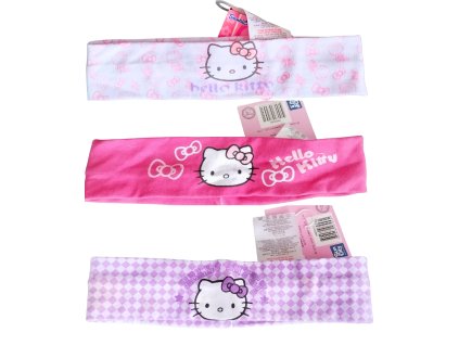 Dívčí čelenka HELLO KITTY bavlna letní