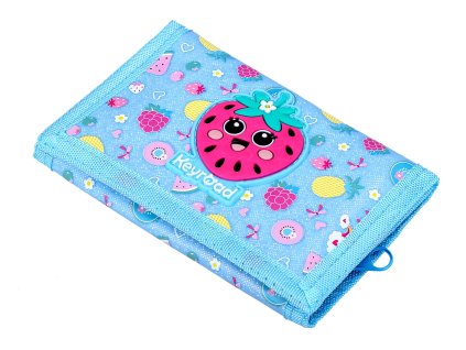 Dívčí peněženka JAHŮDKA modrá