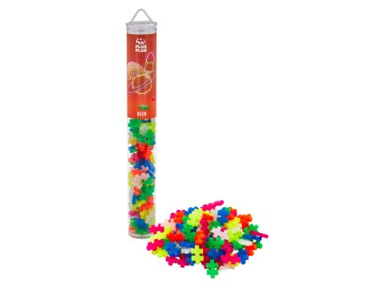 175324 stavebnice plus plus neon mix 100ks