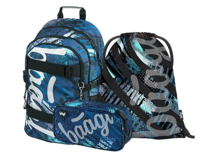 149254 baagl 3 set skate struktury batoh penal sacek