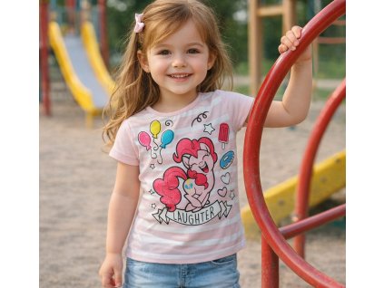 Dívčí tričko MY LITTLE PONY krátký rukáv