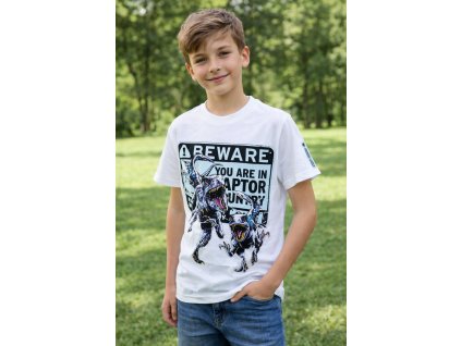 Tričko JURSKÝ SVĚT krátký rukáv