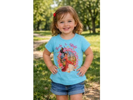 Dívčí tričko ELENA Z AVALORU krátký rukáv