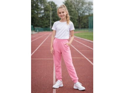 Dívčí tepláky MINOTI růžové