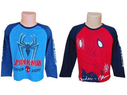 Chlapecké tričko SPIDERMAN to the rescue dlouhý rukáv