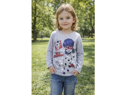 Dívčí tričko KOUZELNÁ BERUŠKA TIME TO TRANSFORM dlouhý rukáv