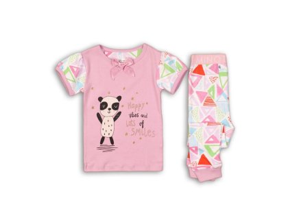 Pyžamo dívčí, Minoti, HWX161, růžová (Varianta 68/80)