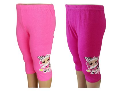 Dívčí legíny 3/4 L.O.L. růžové