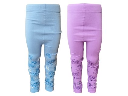 Dívčí zateplené thermo legíny FROZEN