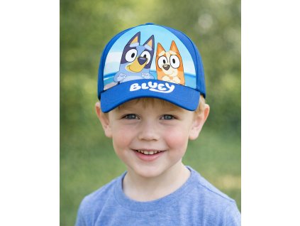 Chlapecká kšiltovka BLUEY modrá
