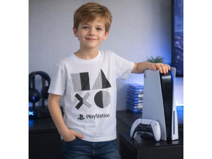 Tričko PLAYSTATION kr.rukáv chlapecké