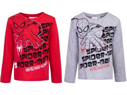 Chlapecké tričko SPIDERMAN jde do akce dlouhý rukáv