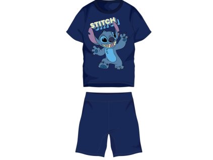 Chlapecký letní set LILO A STITCH modrý