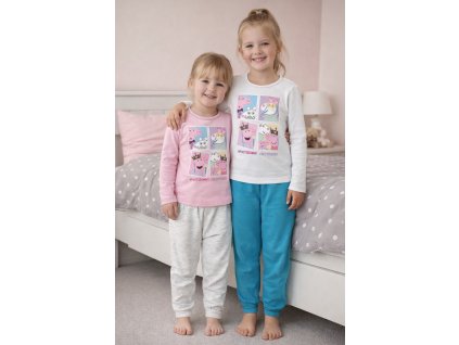 Dívčí pyžamo PEPPA PIG čtyři obrazy