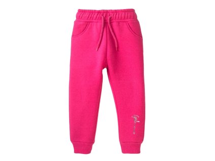 Tepláky dívčí, Minoti, 8GFJOG 4, růžová (Varianta 146/152)