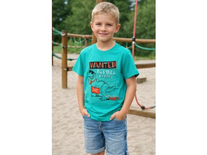 Chlapecké tričko JURSKÝ SVĚT - DINOSAURUS krátký rukáv
