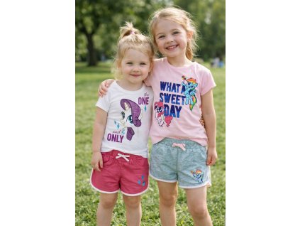 Dívčí letní set MY LITTLE PONY se šortkami