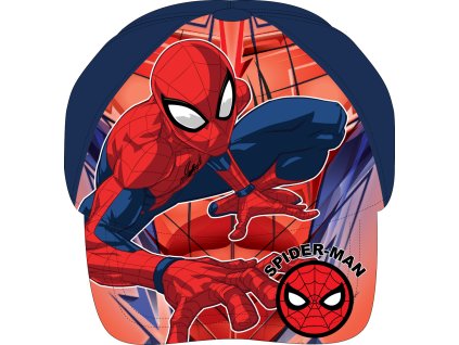 Chlapecká kšiltovka SPIDERMAN modrá tmavá