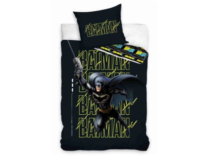 Dětské bavlněné povlečení BATMAN TEMNÝ RYTÍŘ 140x200